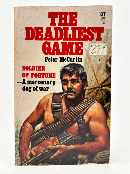 Deadliest Game BELMONT Paperback Peter McCurtin SF11