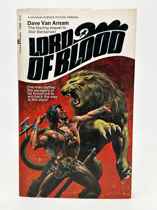 Lord Of Blood MAGNUM Paperback Dave Van Arnam SF11