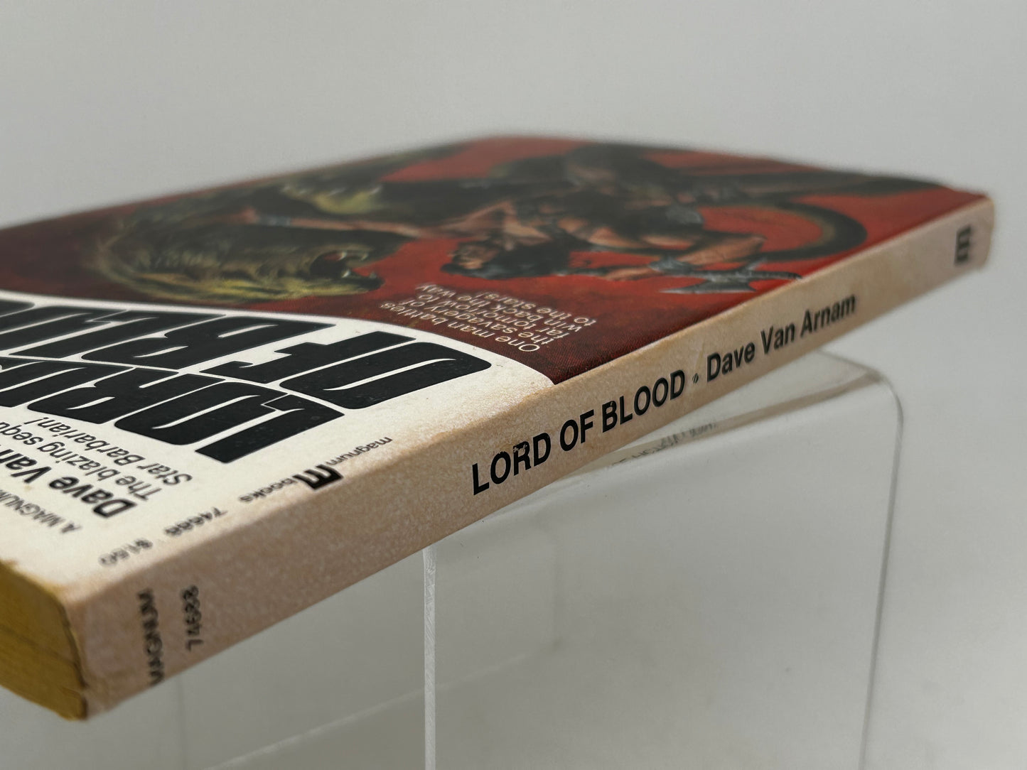 Lord Of Blood MAGNUM Paperback Dave Van Arnam SF11