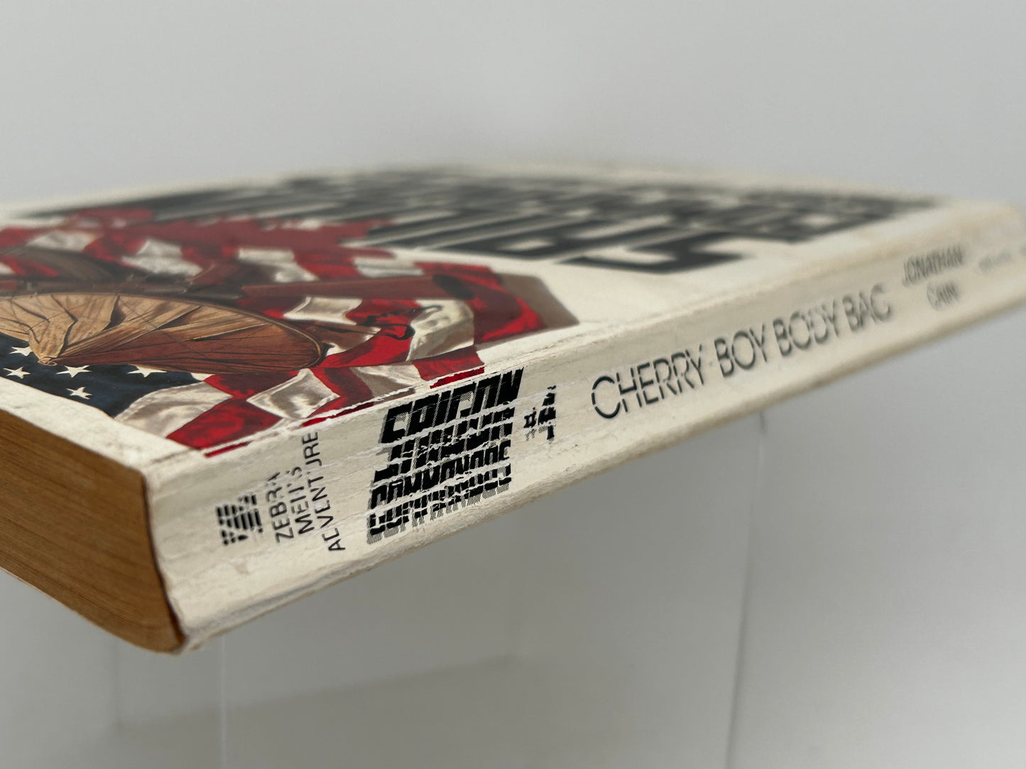 Saigon Commandos #4: Cherry-Boy Body Bag ZEBRA Paperback Jonathan Cain SF11