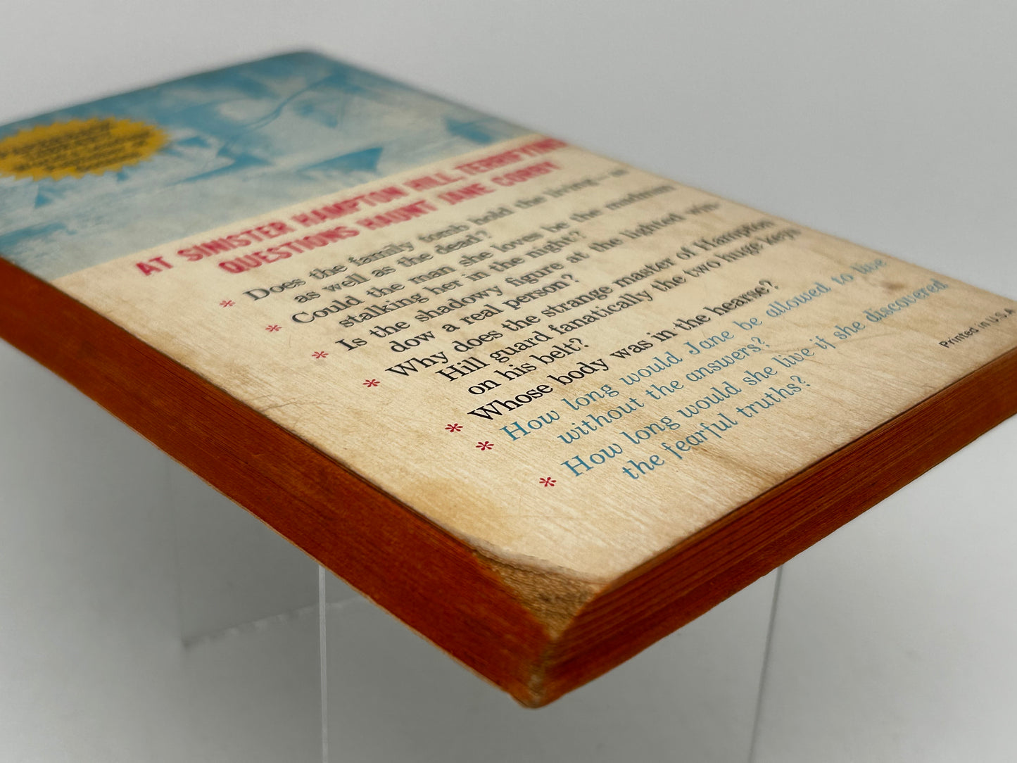 Ghostwind PAPERBACK LIBRARY Paperback Rachel Ann Payne SF11