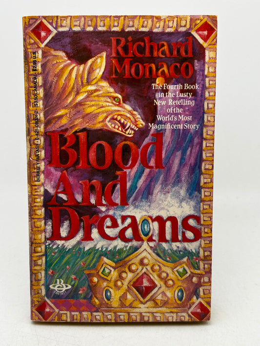 Blood And Dreams BERKLEY Paperback Richard Monaco SF11