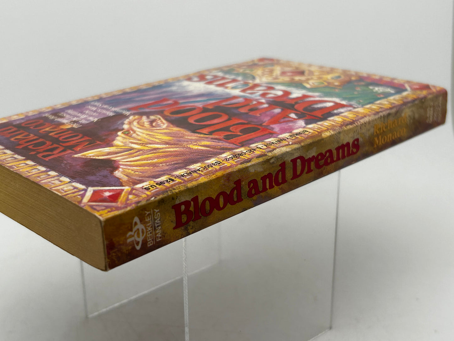 Blood And Dreams BERKLEY Paperback Richard Monaco SF11