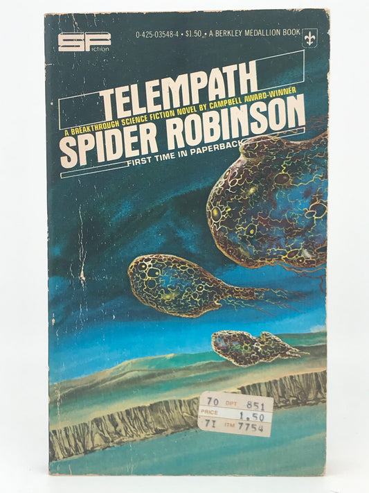 Telempath BERKLEY Paperback Spider Robinson HSF
