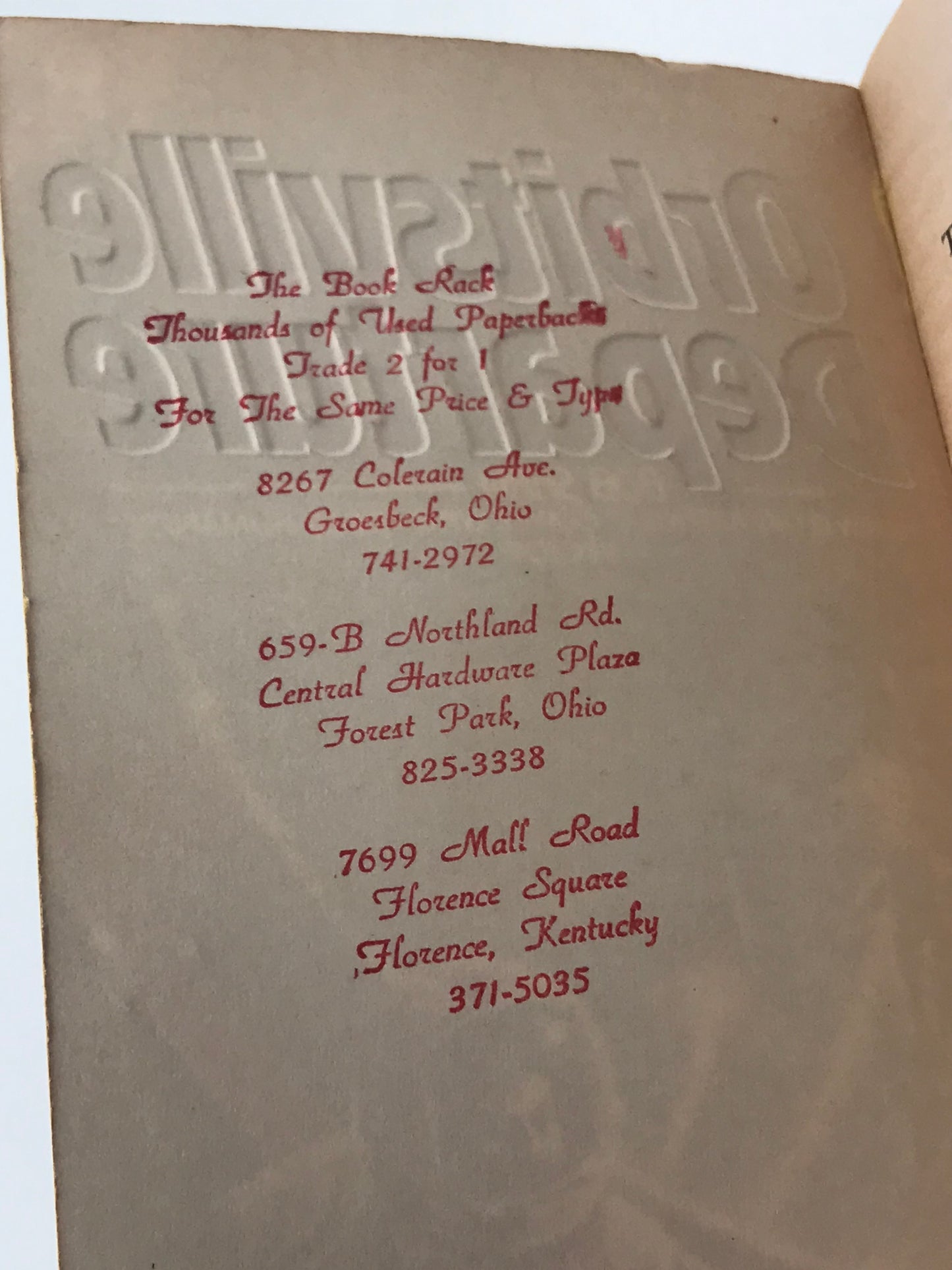 Orbitsville Departure DAW Paperback Bob Shaw HSF