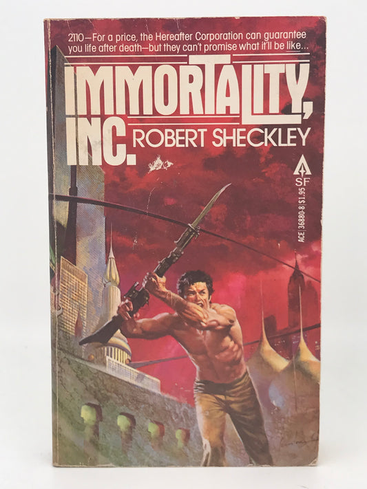 Immortality Inc. ACE Paperback Robert Sheckley HSF