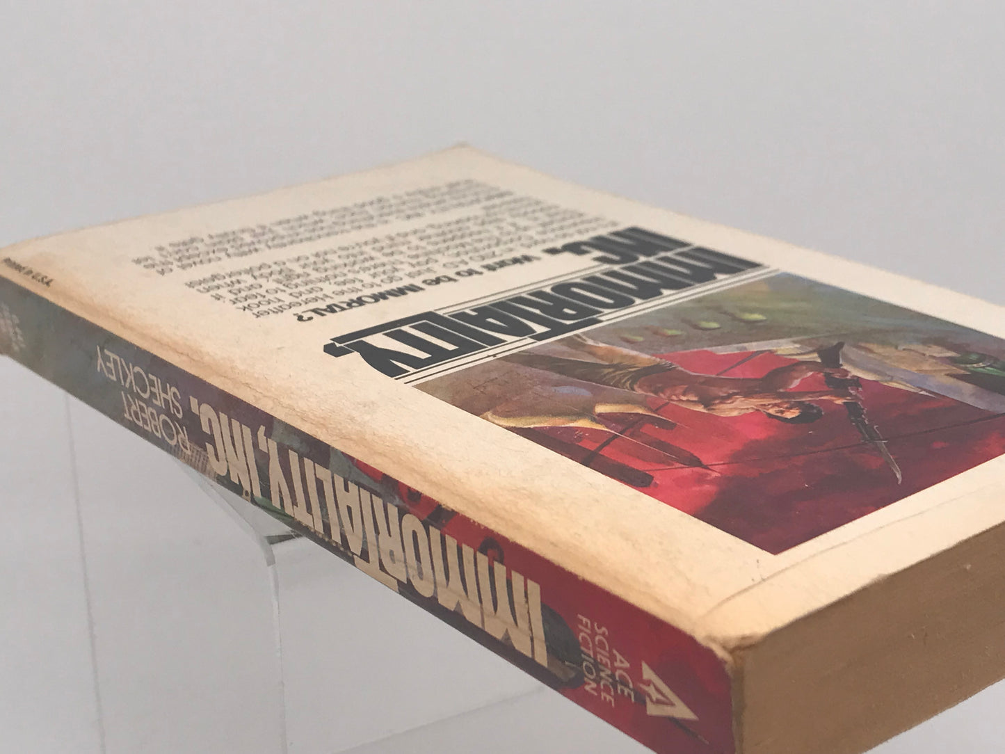Immortality Inc. ACE Paperback Robert Sheckley HSF