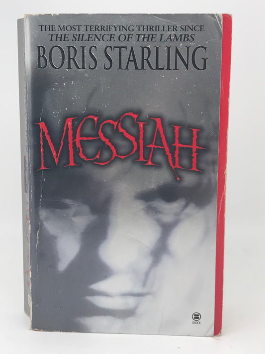 Messiah ONYX Paperback Boris Starling HSF