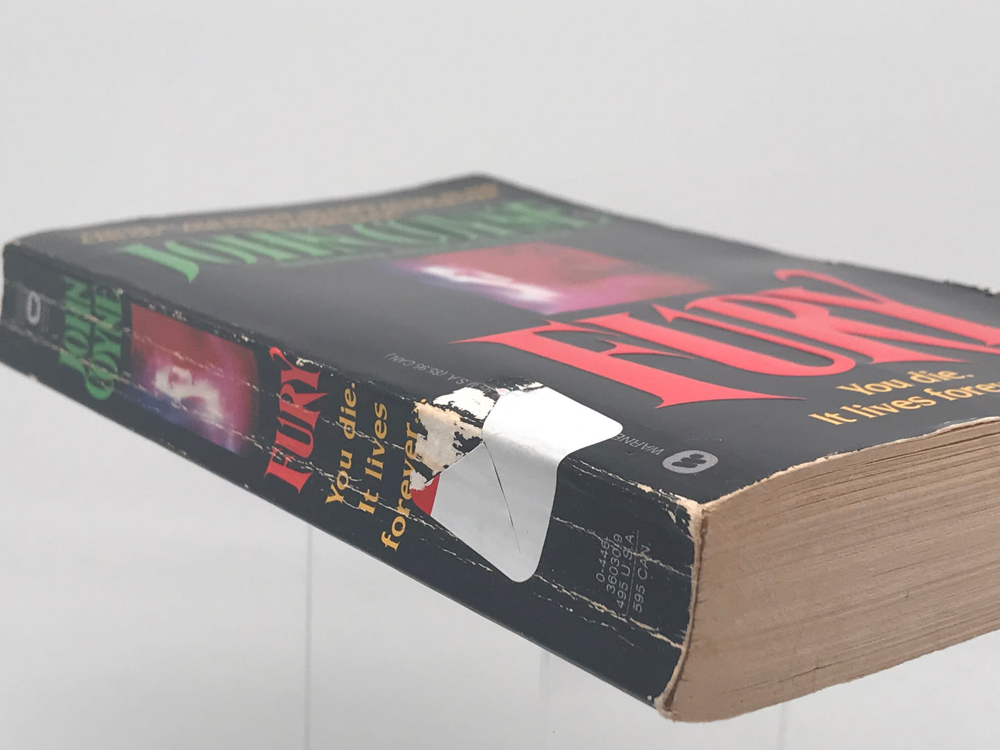 Fury WARNER Paperback John Coyne HSF