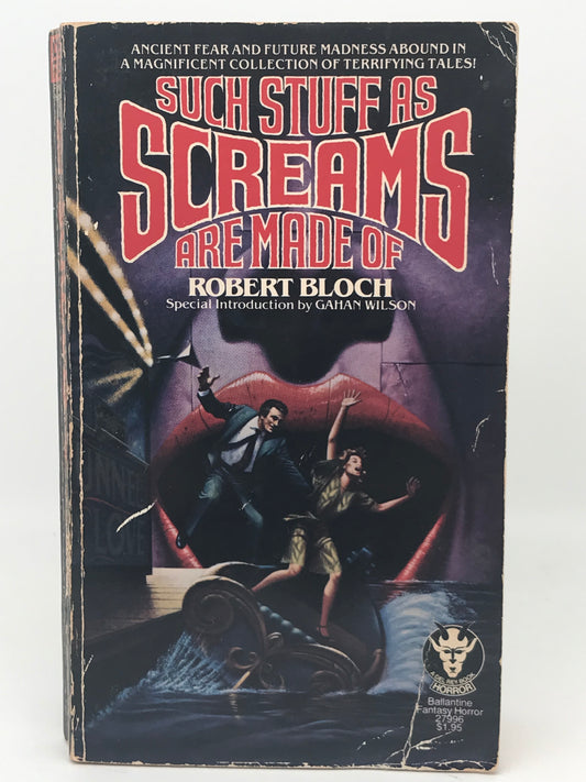 Such Stuff As Screams Are Made Of DEL REY Paperback Robert Bloch HSF
