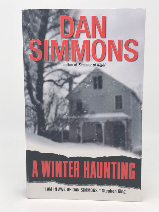 Winter Haunting HARPER Paperback Dan Simmons HSF