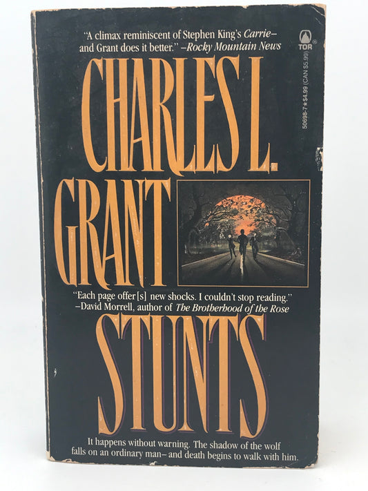 Stunts TOR Paperback Charles L. Grant HSF