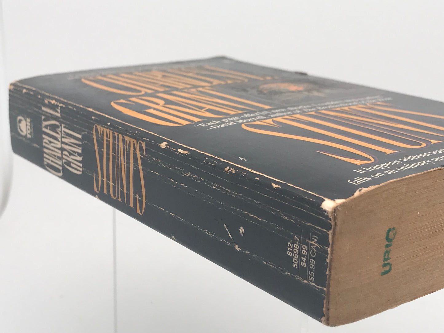 Stunts TOR Paperback Charles L. Grant HSF