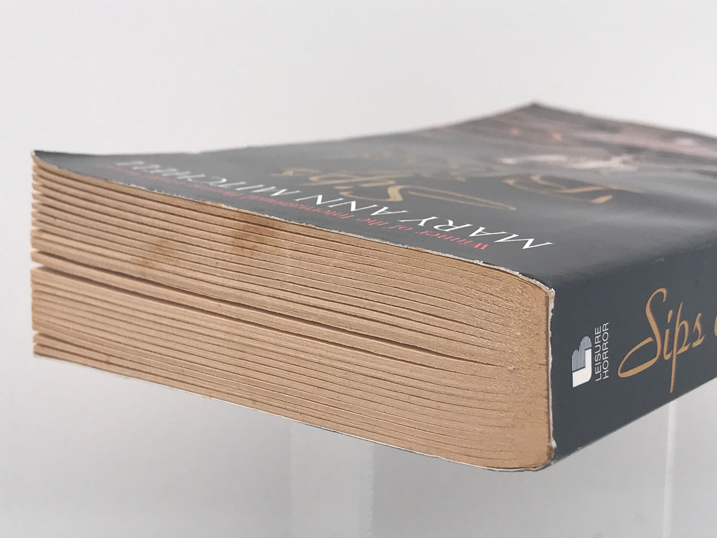 Sips Of Blood LEISURE Paperback Mary Ann Mitchell HSF