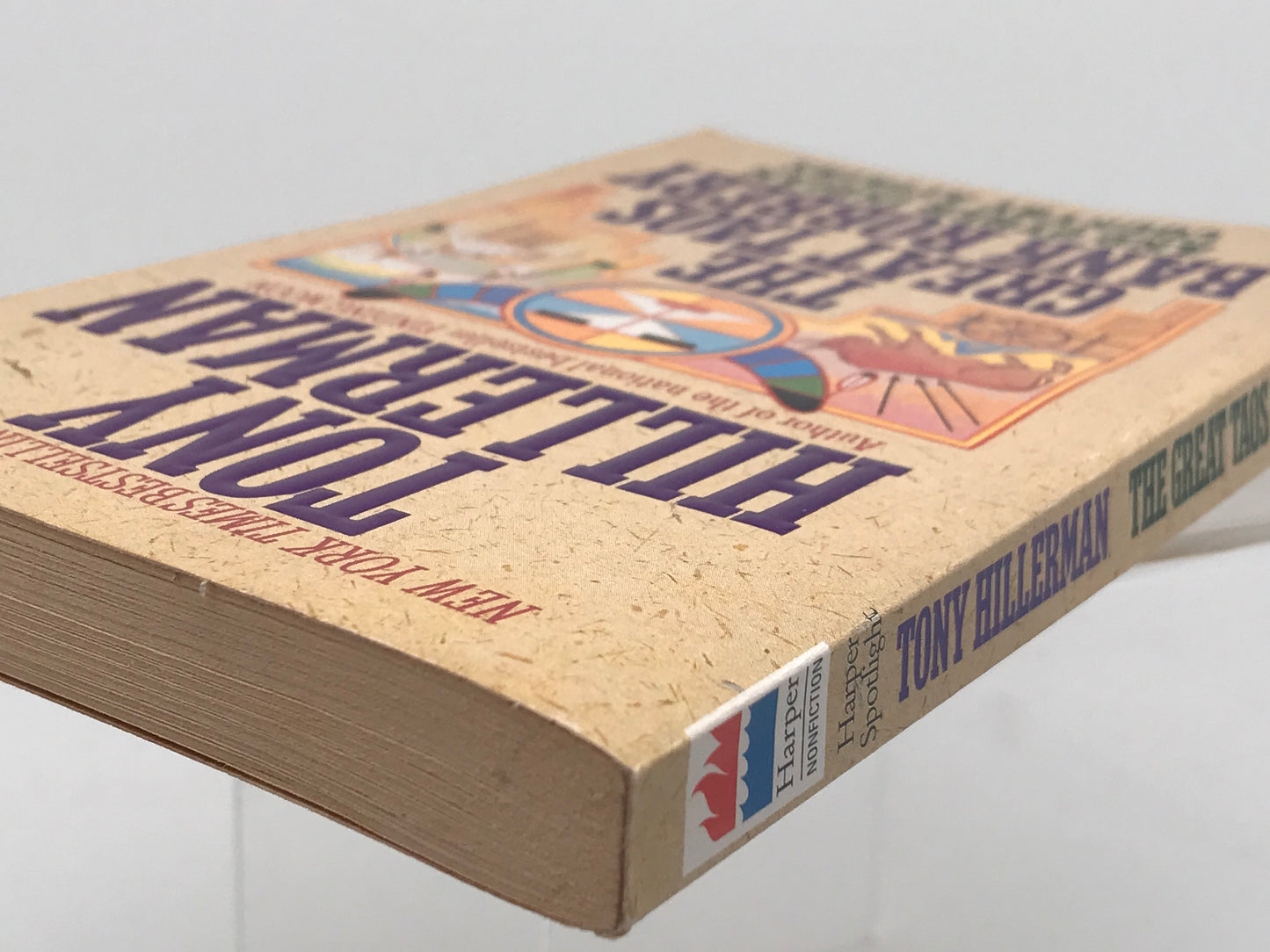 Great Taos Bank Robbery HARPER COLLINS Paperback Tony Hillerman HSF