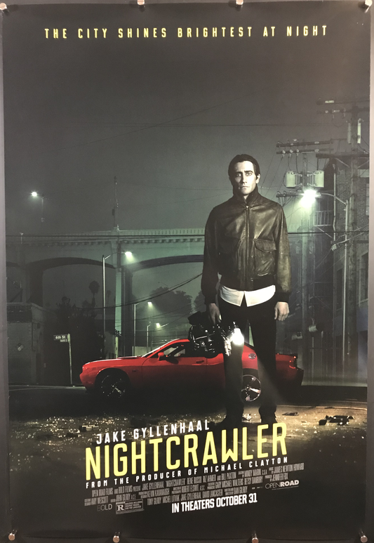 Nightcrawler Original One Sheet Poster 2014