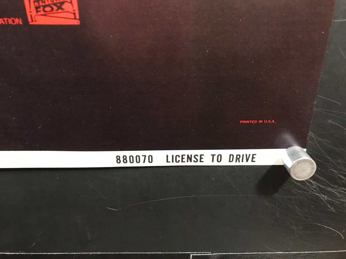 License To Drive Original One Sheet Poster 1988