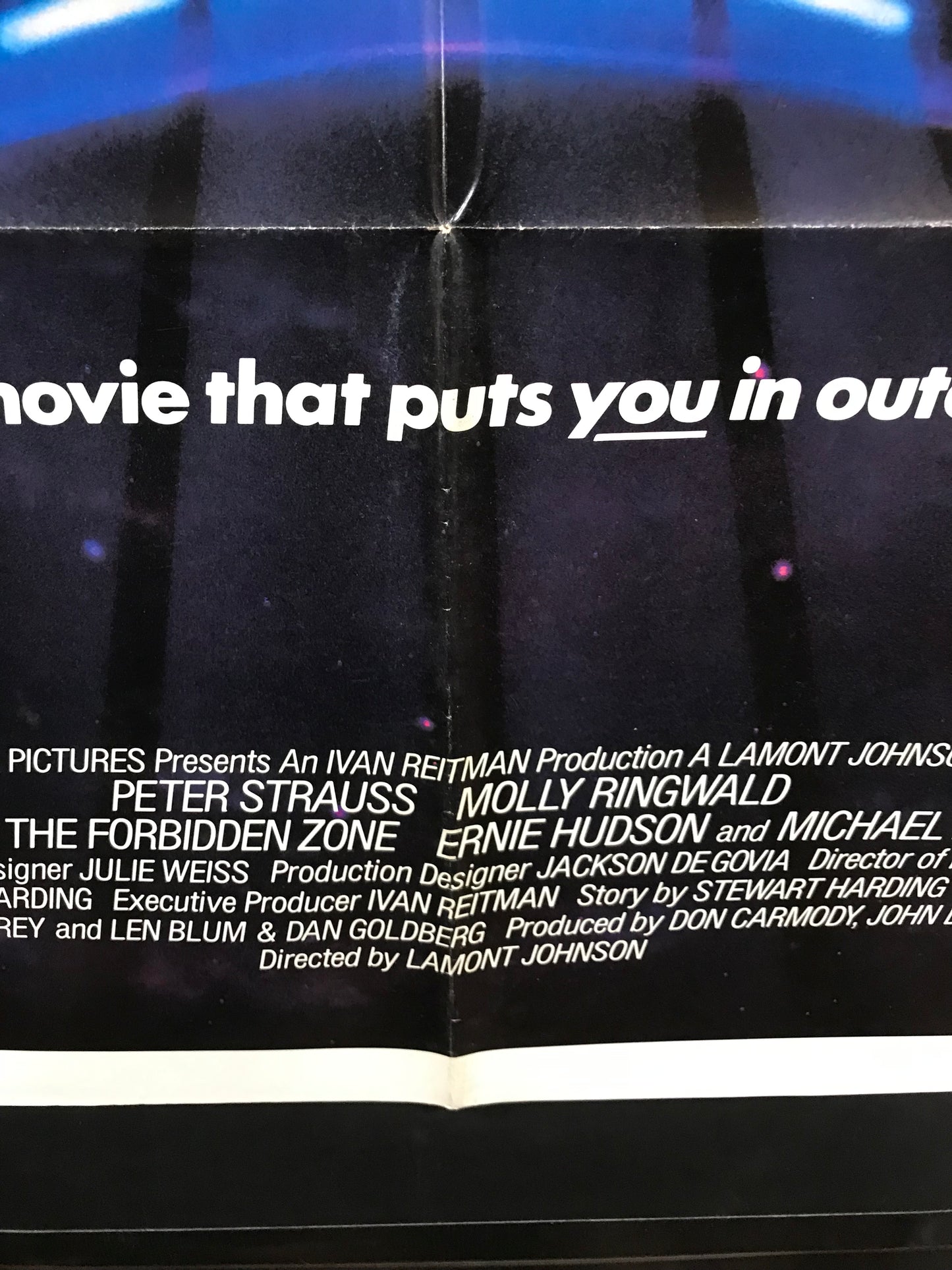 Spacehunter: Adventures In The Forbidden Zone Original One Sheet Poster 1983