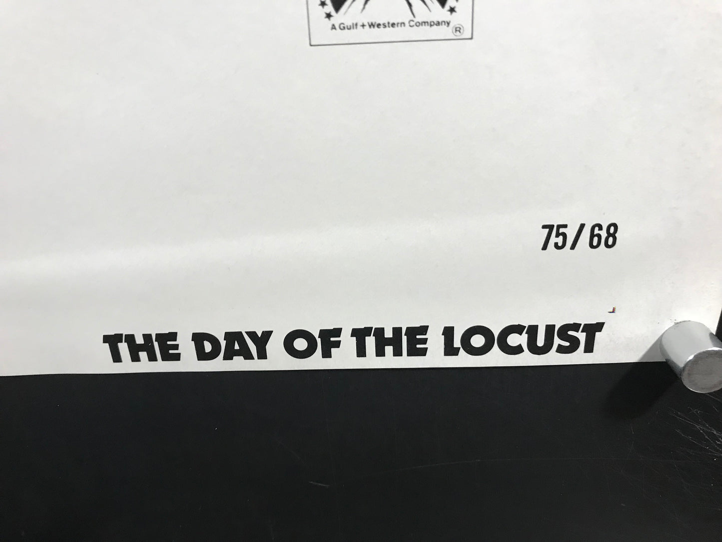 Day of the Locust Original One Sheet Poster 1975