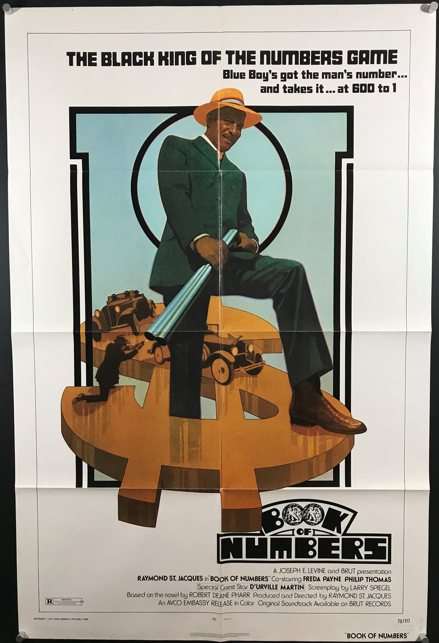 Book of Numbers Original One Sheet Poster 1973