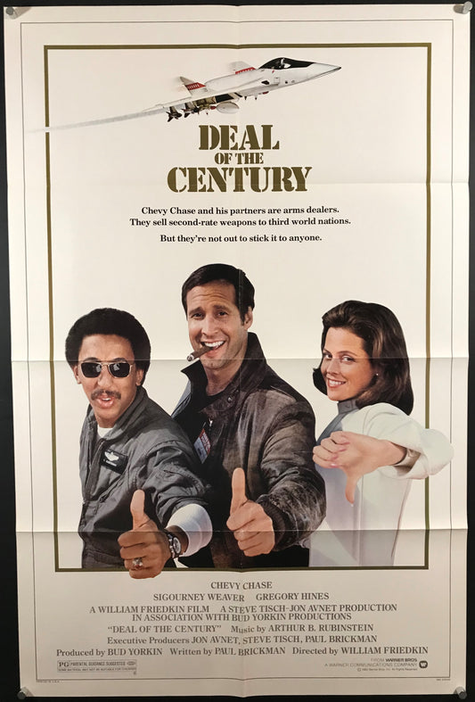 Deal of the Century Original One Sheet Poster 1983