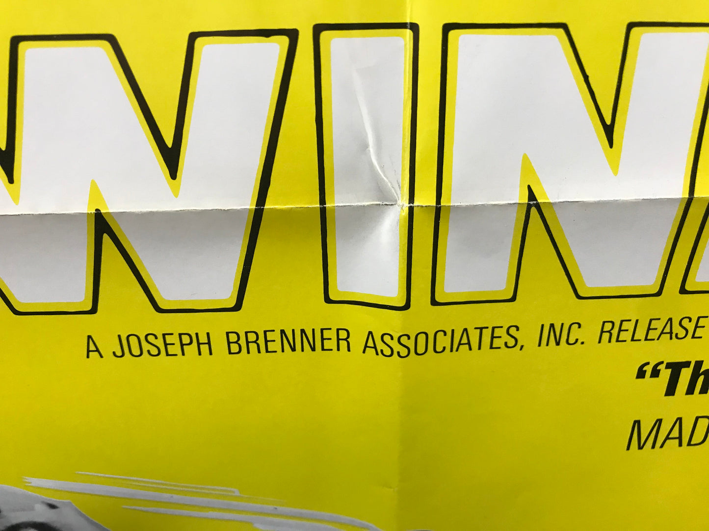 Winners Original One Sheet Poster 1972