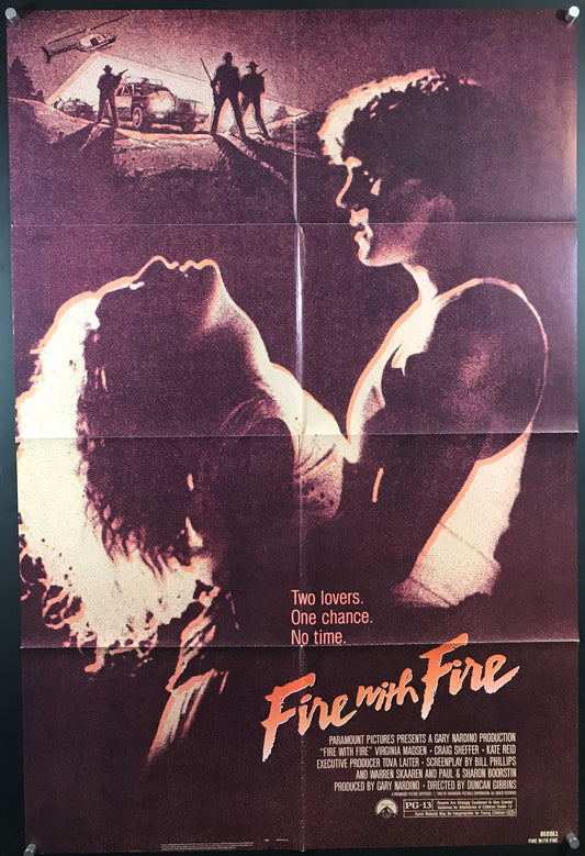 Fire with Fire Original One Sheet Poster 1986