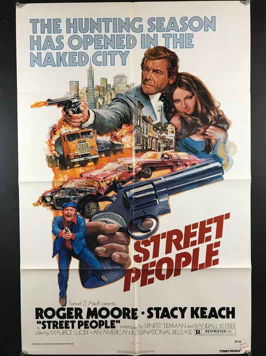 Street People Original One Sheet Poster 1976