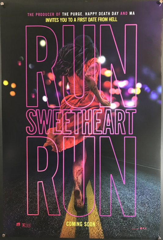 Run Sweetheart Run Original One Sheet Poster 2020