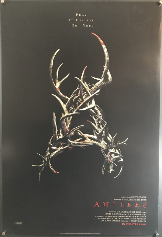Antlers Original One Sheet Advance Poster 2021