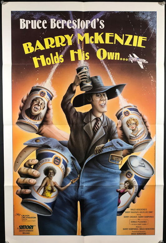 Barry McKenzie Holds His Own Original One Sheet Poster 1974