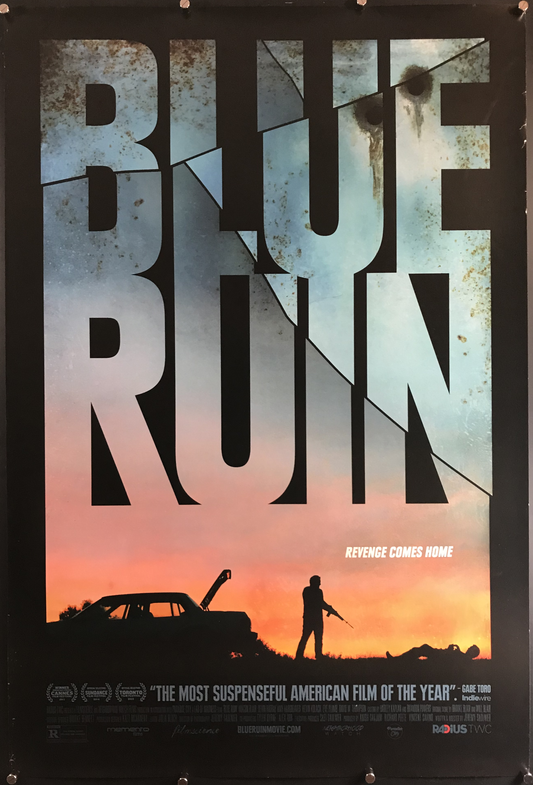 Blue Ruin Original One Sheet Poster 2013