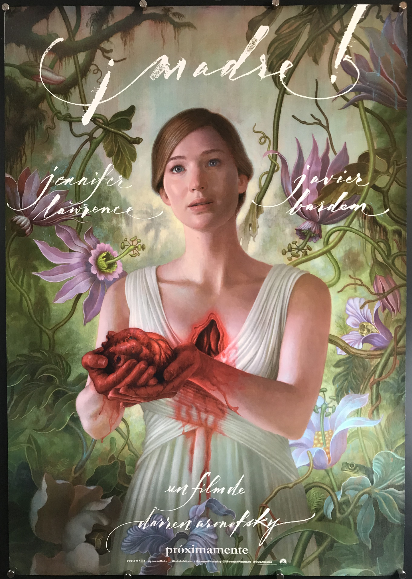 Mother Original Argentina One Sheet Poster 2017