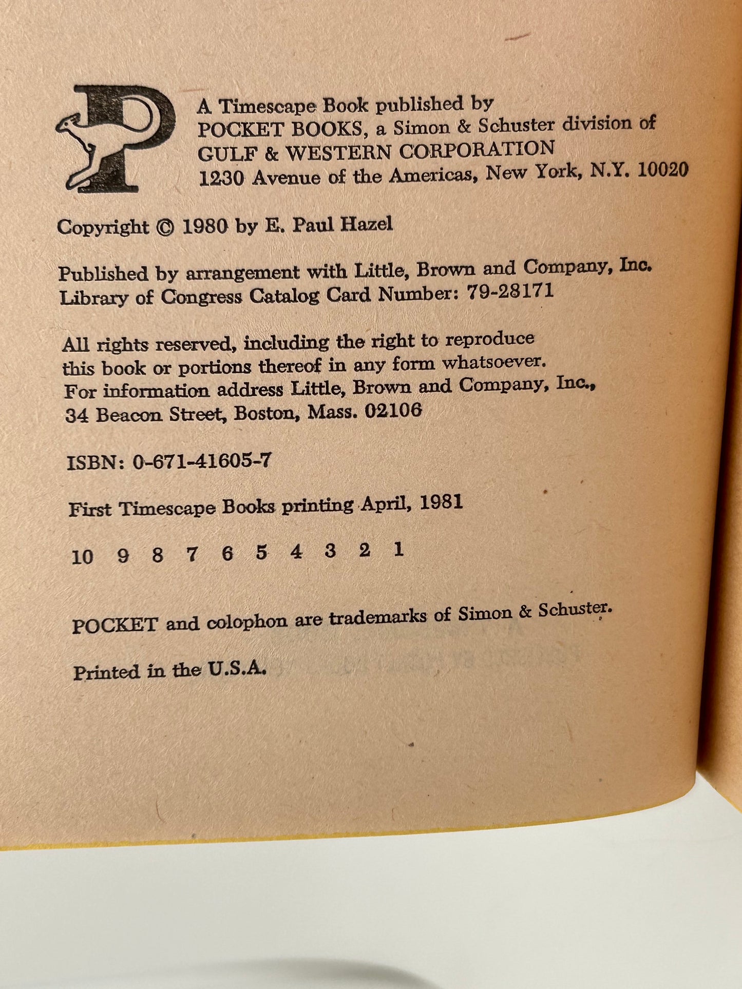 Yearwood POCKET Paperback Paul Hazel FW1