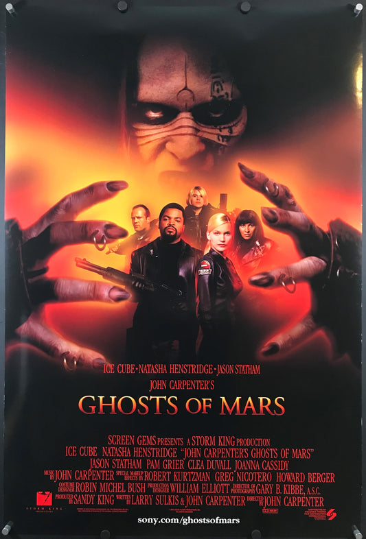 Ghosts of Mars Original One Sheet Poster 2001
