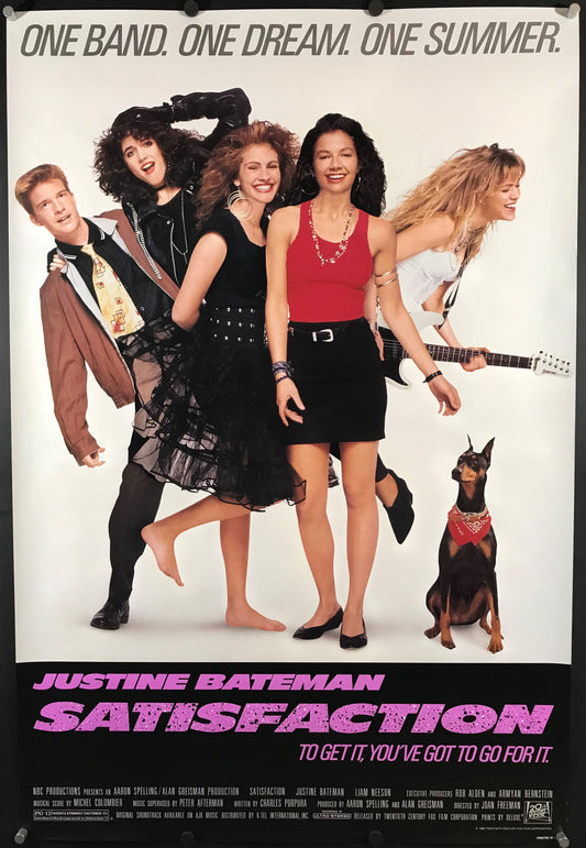Satisfaction Original One Sheet Poster 1988