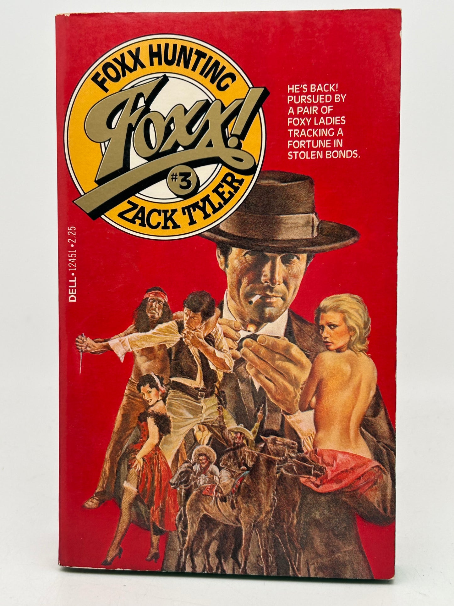 Foxx! Foxx Hunting #3 DELL Paperback Zack Tyler FW1