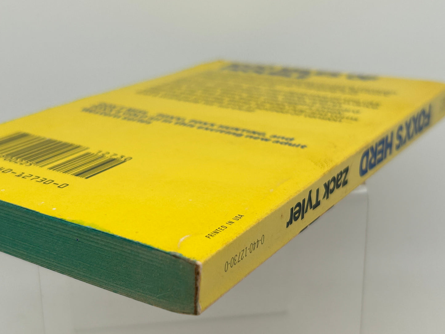 Foxx! Foxx's Herd #4 DELL Paperback Zack Tyler FW1