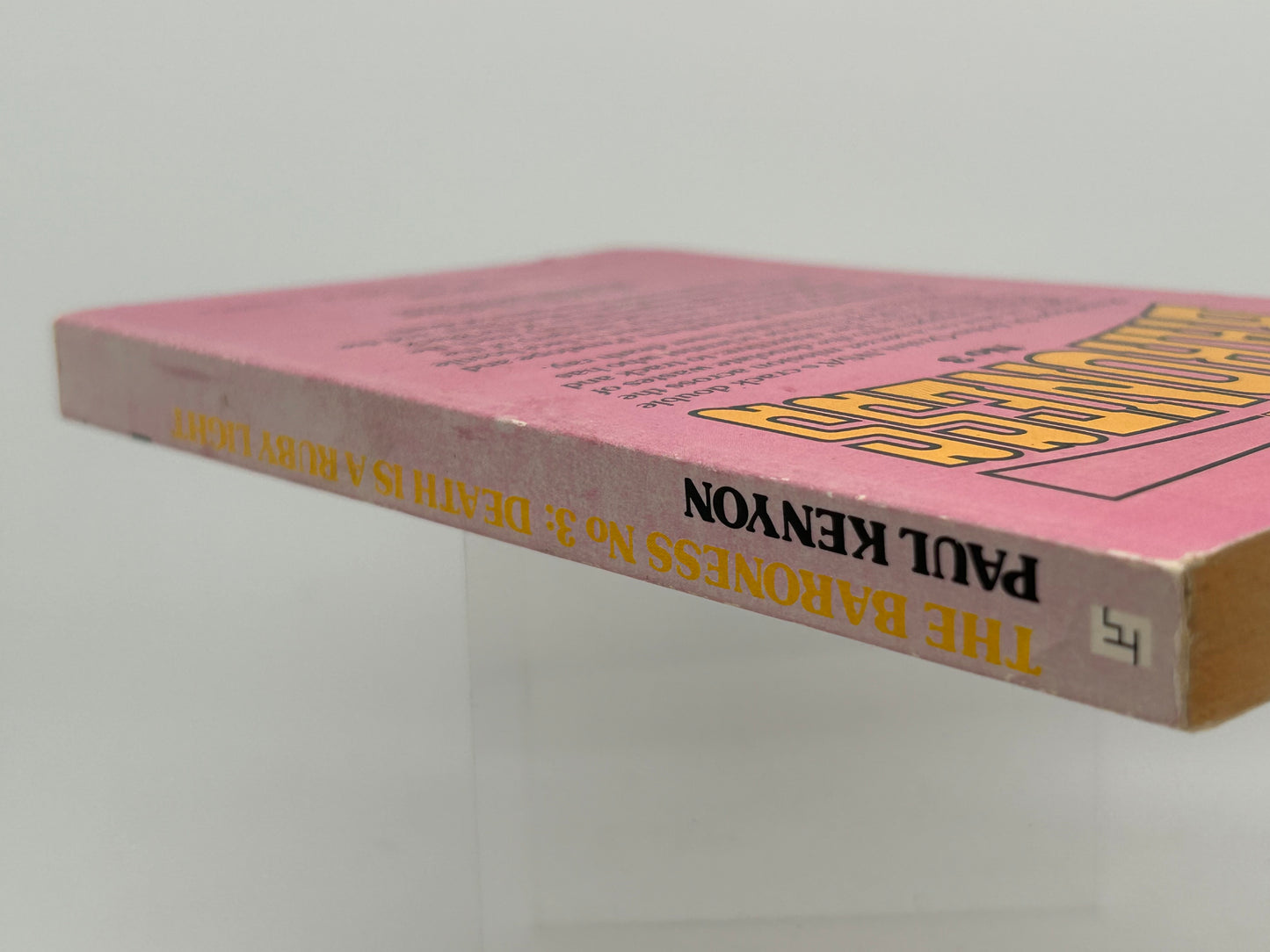 Baroness #3 Death Is A Ruby Light FUTURA Paperback Paul Kenyon FW1