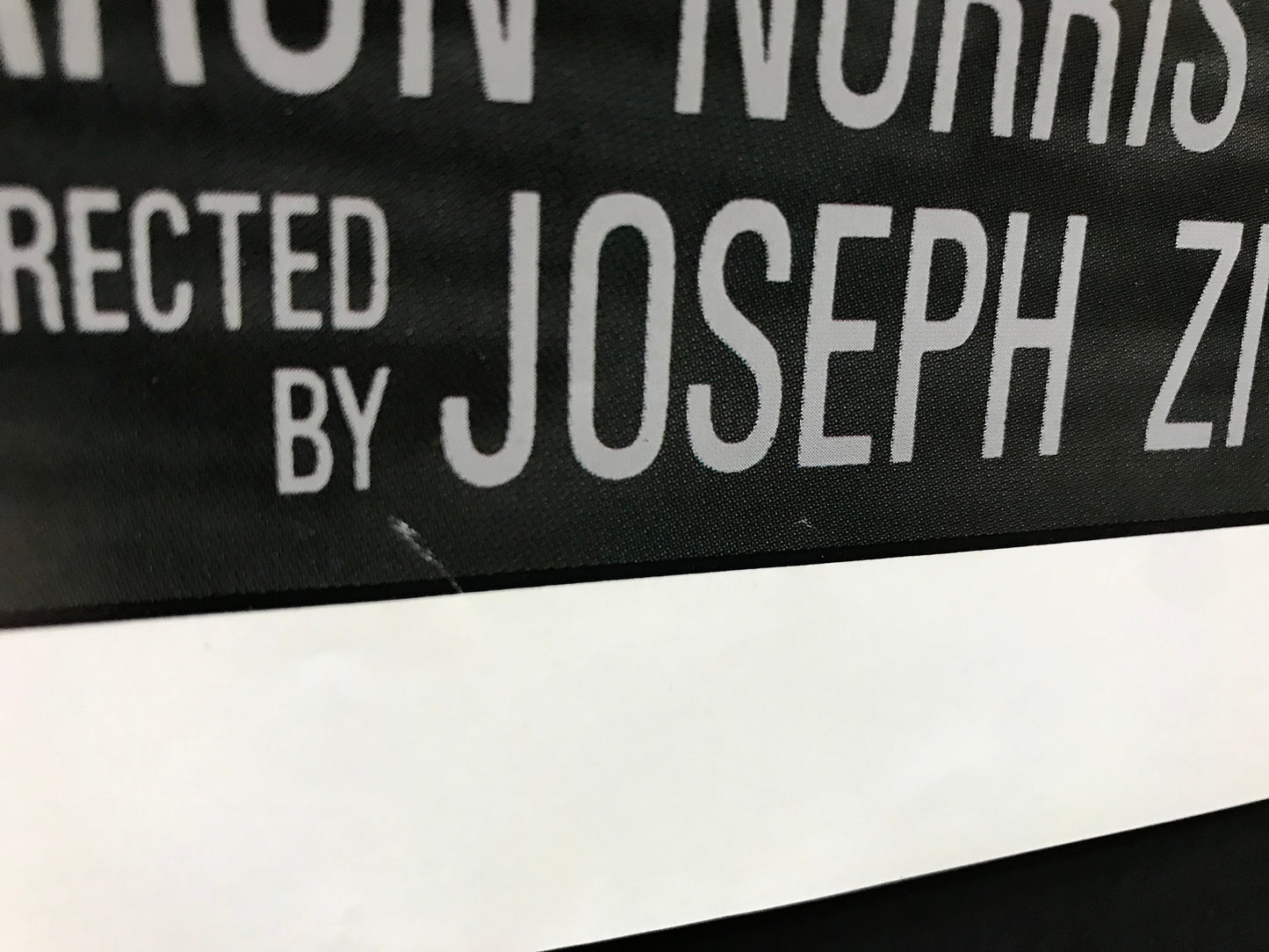 Missing In Action III Original International One Sheet Poster 1988