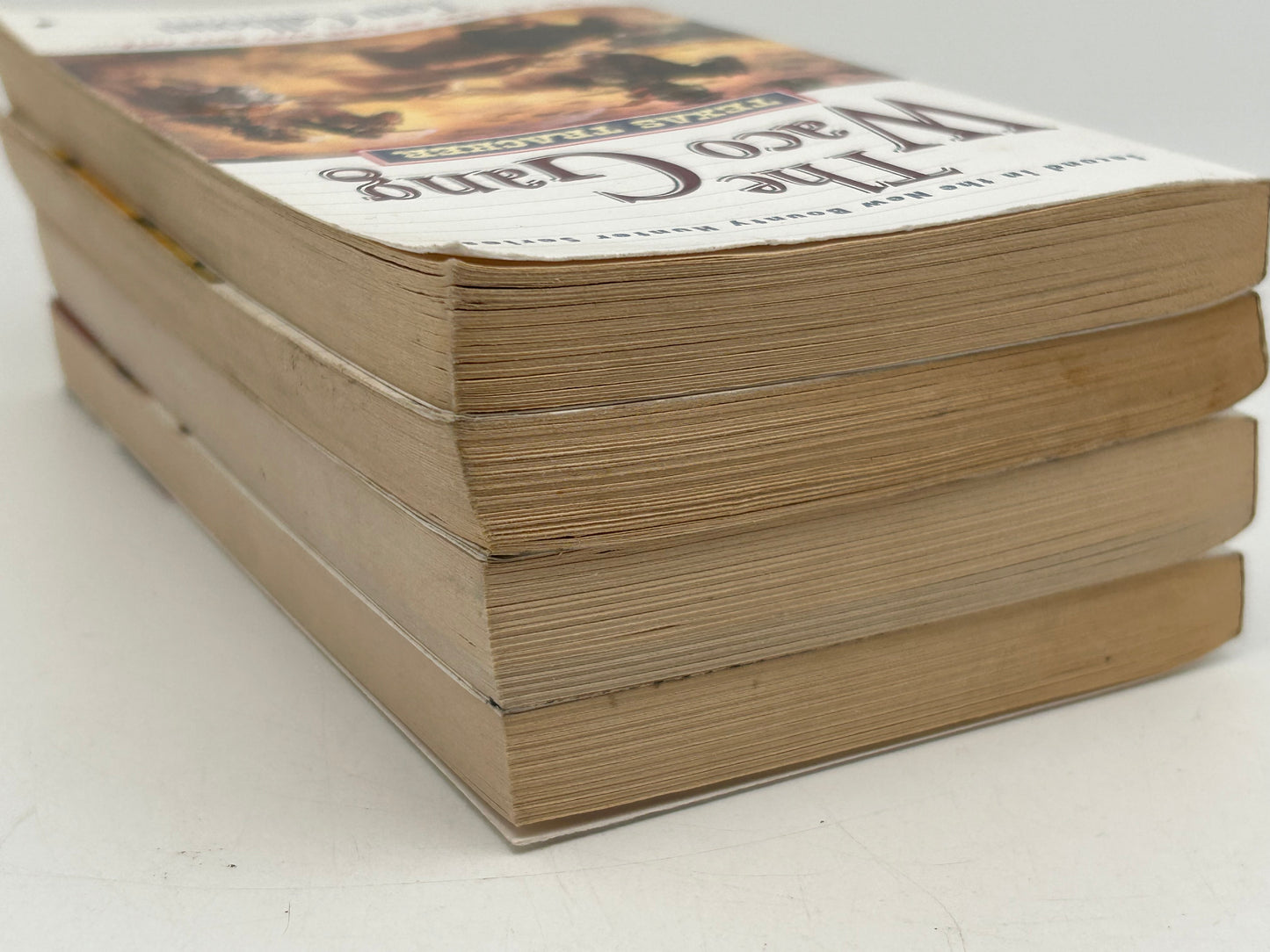 Texas Tracker Lot of 4 JOVE Paperbacks Tom Calhoun FW1