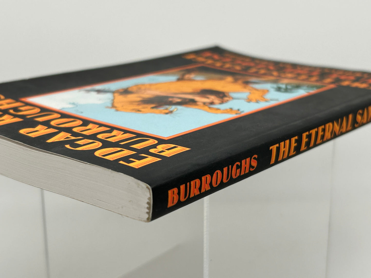 Eternal Savage BISON Paperback Edgar Rice Burroughs