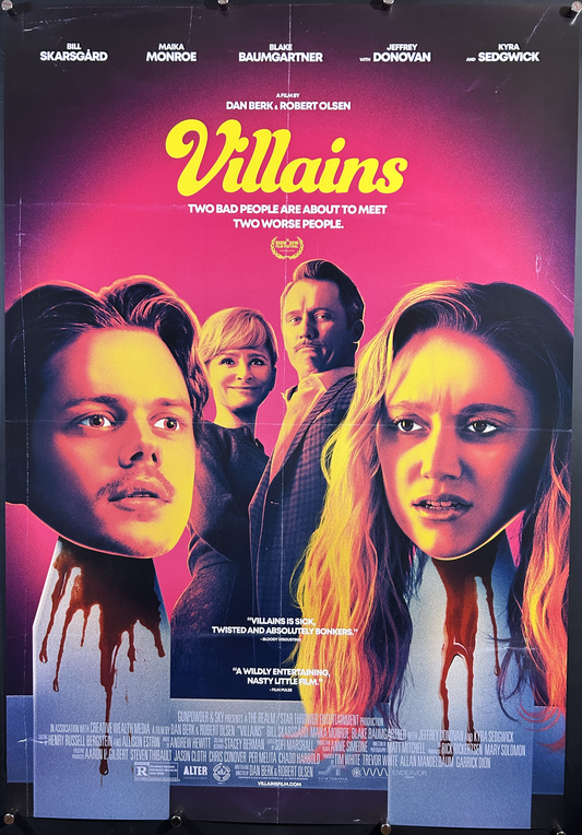 Villains Original One Sheet Poster 2019