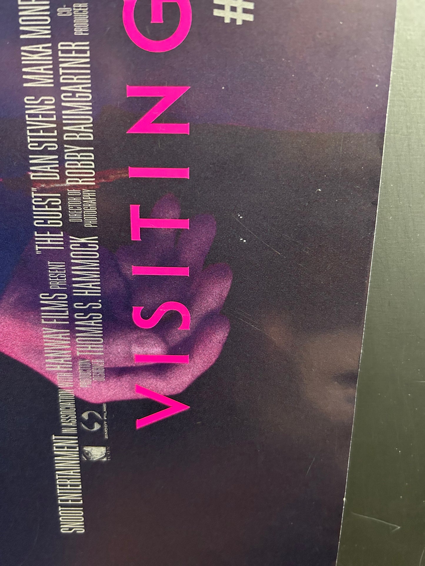 Guest Original British Quad Poster 2014