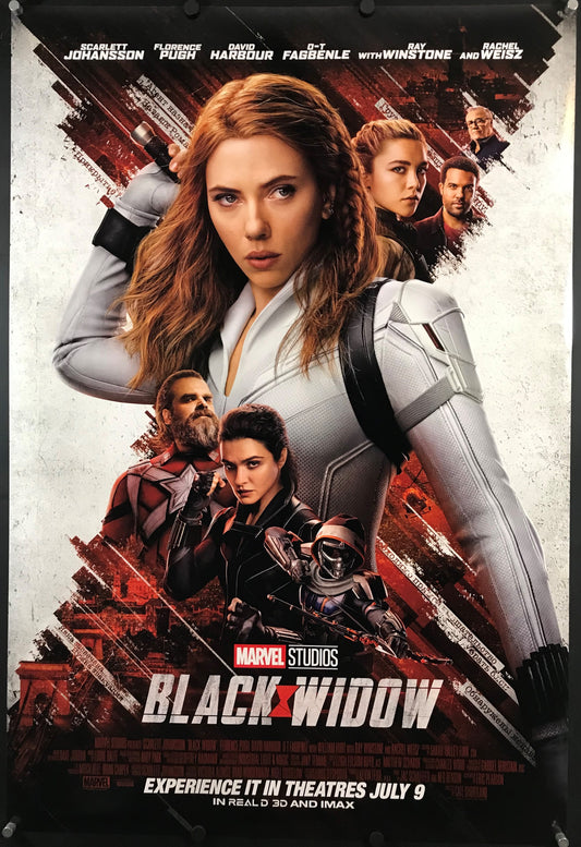 Black Widow Original International One Sheet Poster 2021