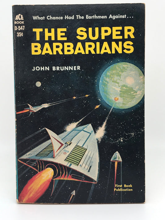 Super Barbarians ACE Paperback John Brunner SF01