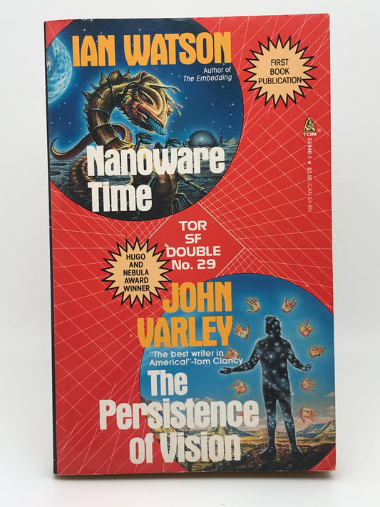 Nanoware Time/Persistence of Vision TOR Double Paperback Watson/Varley SF01