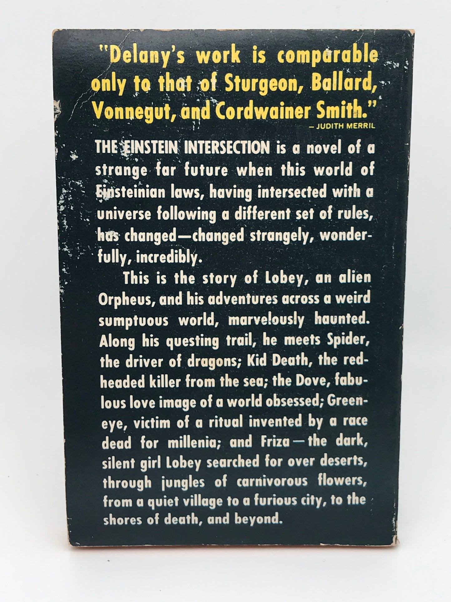 Einstein Intersection ACE Paperback Samuel R. Delany SF01