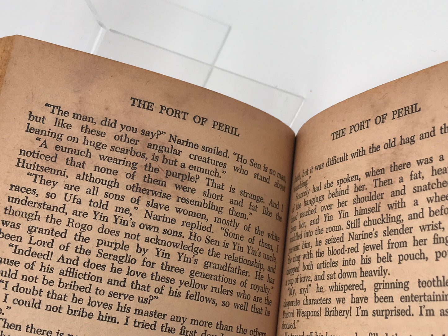 Port of Peril ACE Paperback Otis Adelbert Kline SF01