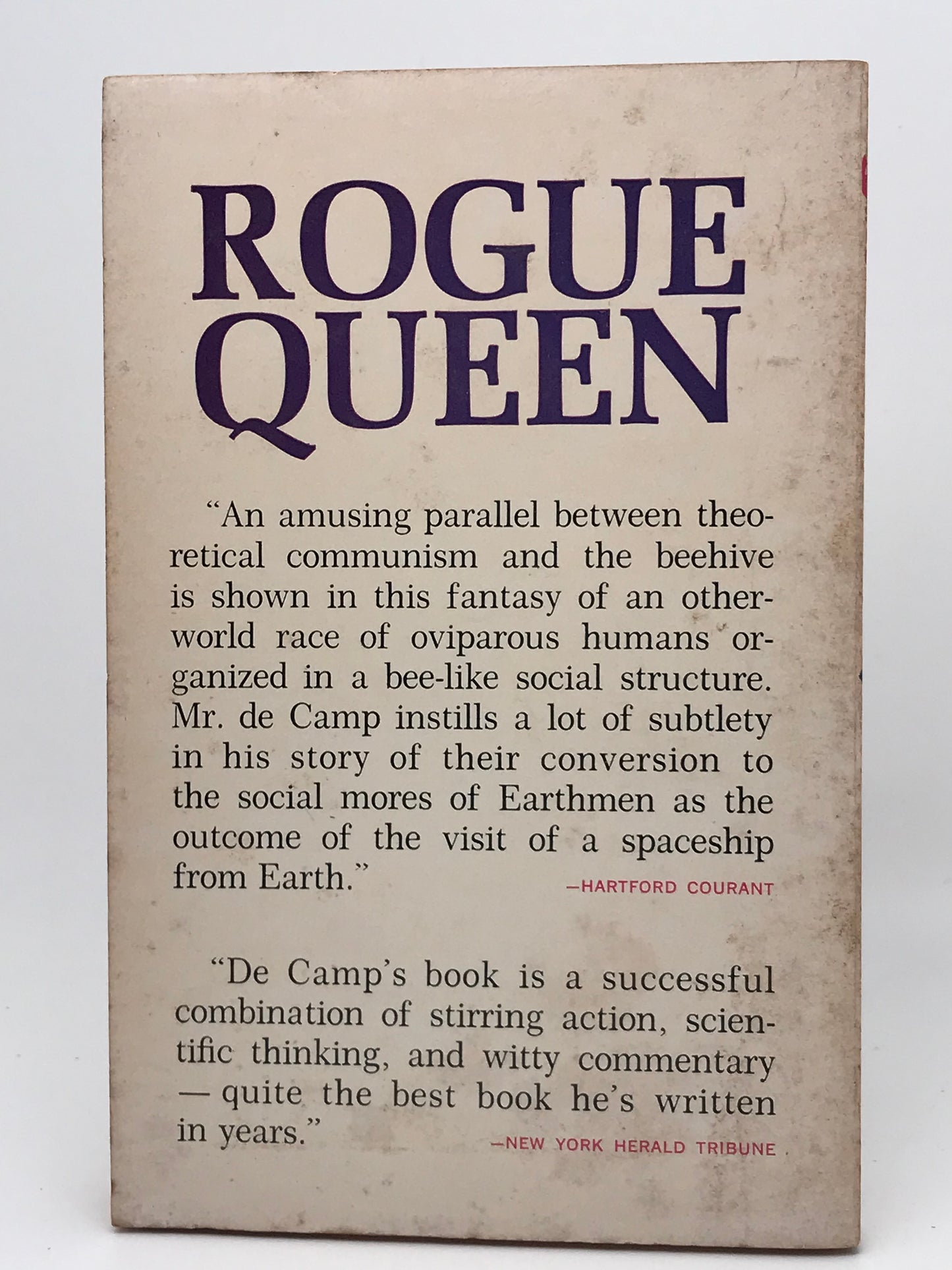 Rogue Queen ACE Paperback L. Sprague de Camp SF01